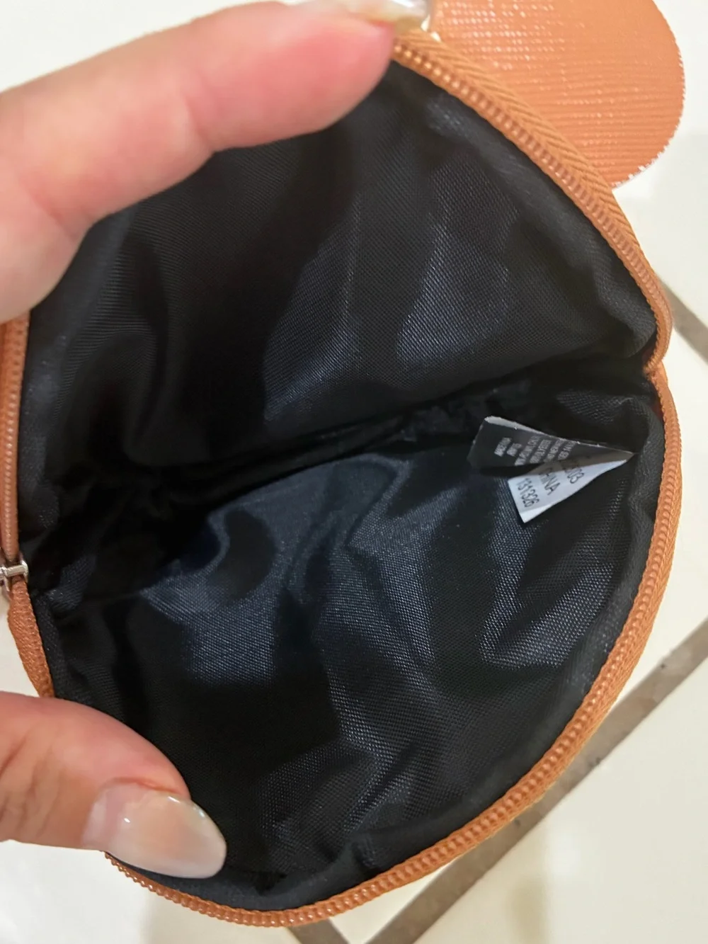 Animal Crossing Tom Nook Themed Brown & Black Coin/Card Pouch